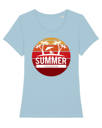 Summer Holidays Sunset Sky Blue