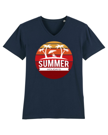 Summer Holidays Sunset French Navy