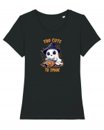 TOO CUTE TO SPOOK 2 - PREA DRAGUT /A CA SA SPERII Tricou mânecă scurtă guler larg fitted Damă Expresser