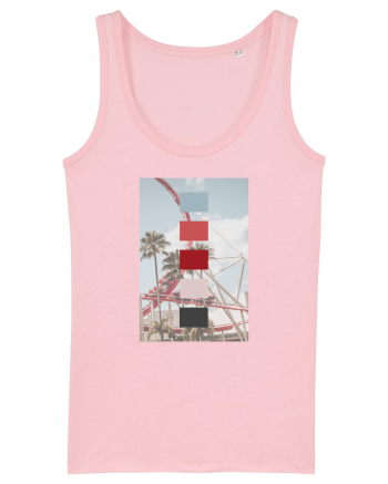 Roller Coaster Cotton Pink