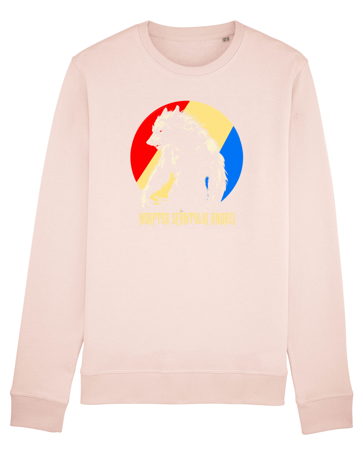 Bluză mânecă lungă Unisex Rise Candy Pink