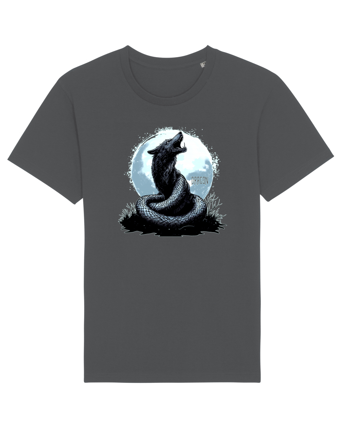 Tricou mânecă scurtă Unisex Rocker Anthracite