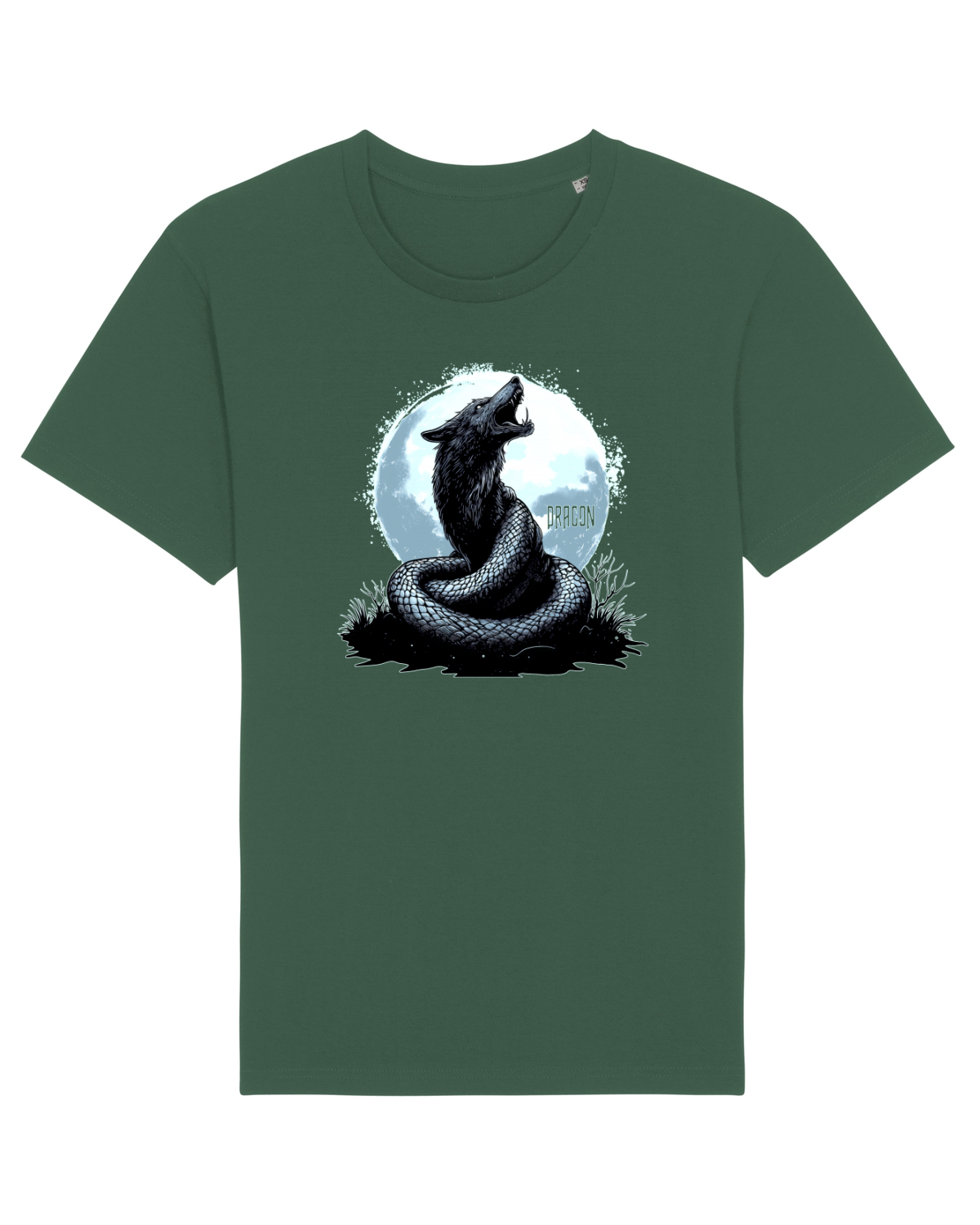 Tricou mânecă scurtă Unisex Rocker Bottle Green