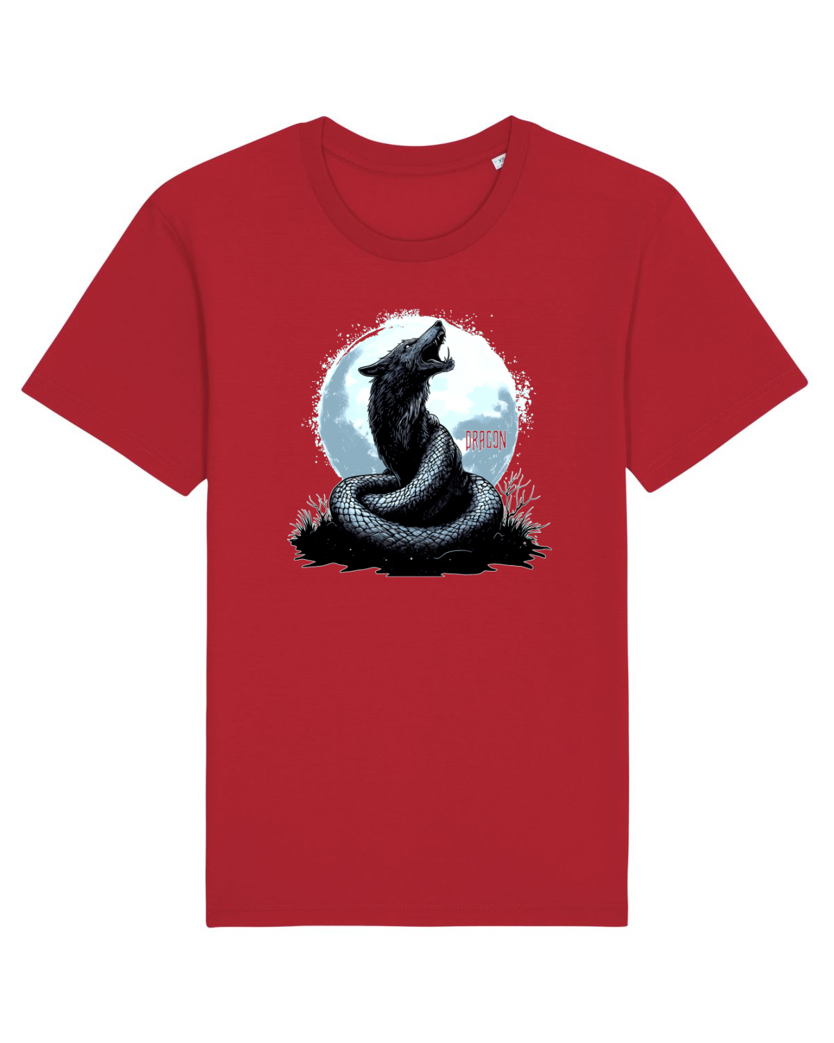 Tricou mânecă scurtă Unisex Rocker Red