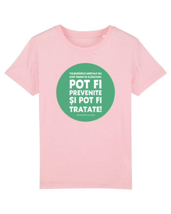 Tulburările mintale nu sunt semne de slăbiciune Cotton Pink