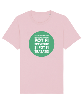Tulburările mintale nu sunt semne de slăbiciune Cotton Pink
