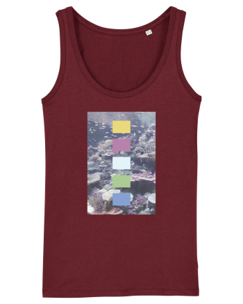 Coral Reef Burgundy
