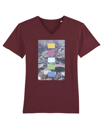 Coral Reef Burgundy