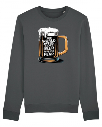 More Beer less Fear Bluză mânecă lungă Unisex Rise