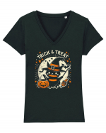 Trick and treat Tricou mânecă scurtă guler V Damă Evoker