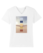 Desert Life Tricou mânecă scurtă guler V Bărbat Presenter