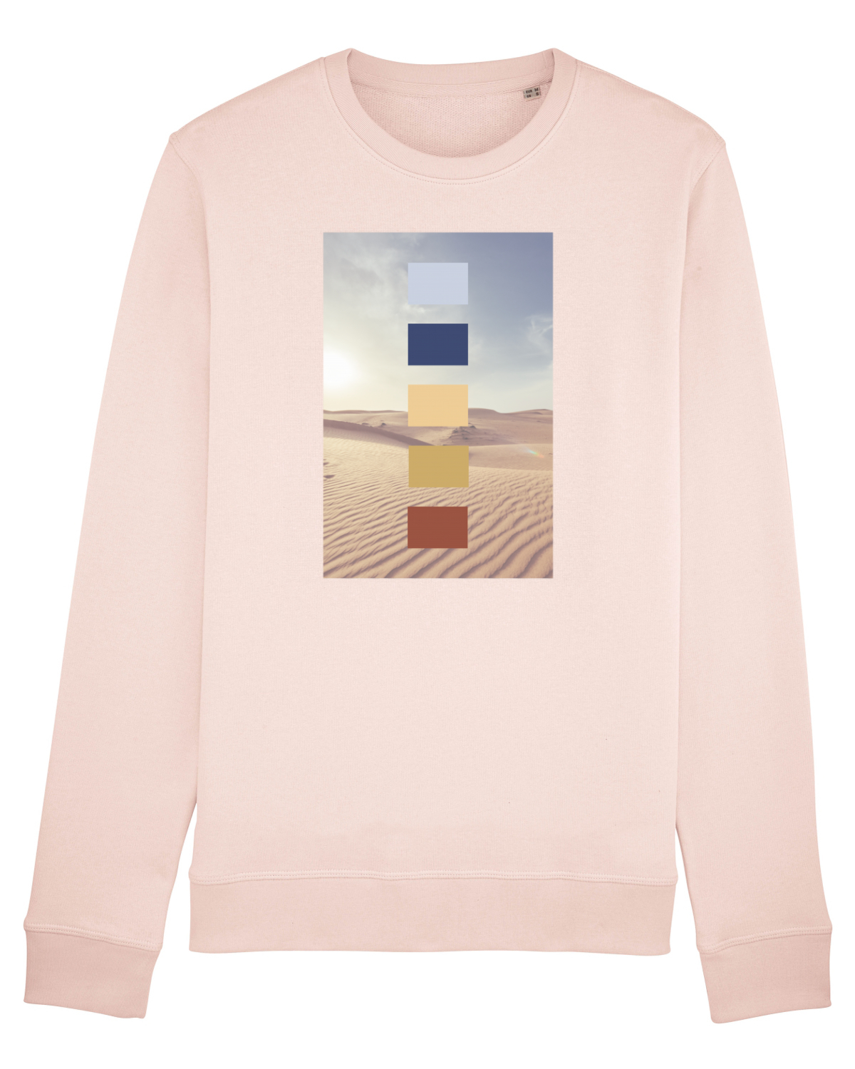 Bluză mânecă lungă Unisex Rise Candy Pink