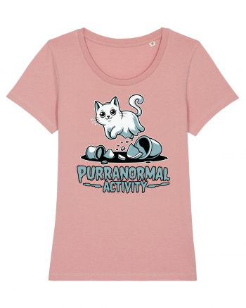 Purranormal Activity Cat Ghost Halloween Scary Canyon Pink