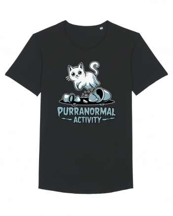 Purranormal Activity Cat Ghost Halloween Scary Black