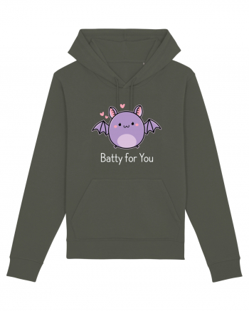 Batty For You Halloween Bat Khaki