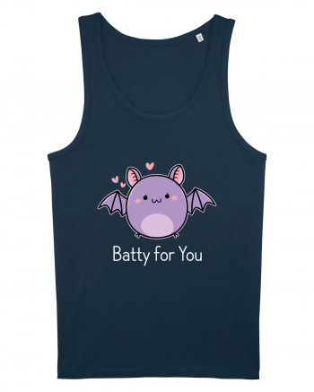 Batty For You Halloween Bat Navy