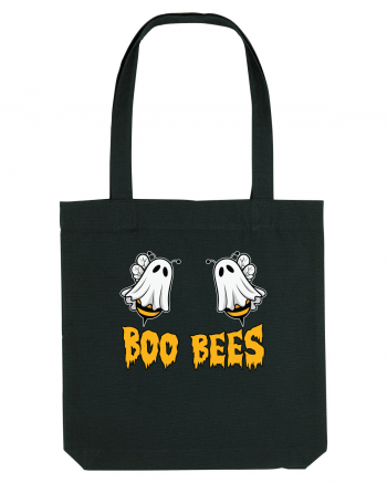 Boo Bees Halloween Bee Couple Sacoșă textilă