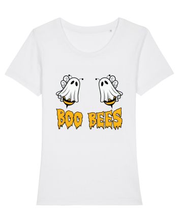 Boo Bees Halloween Bee Couple White