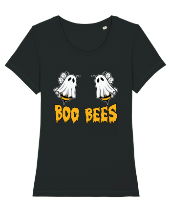 Boo Bees Halloween Bee Couple Black