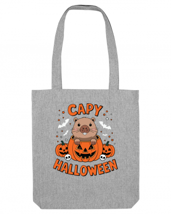 Capy Halloween Capybara Funny Heather Grey