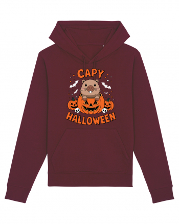 Capy Halloween Capybara Funny Burgundy