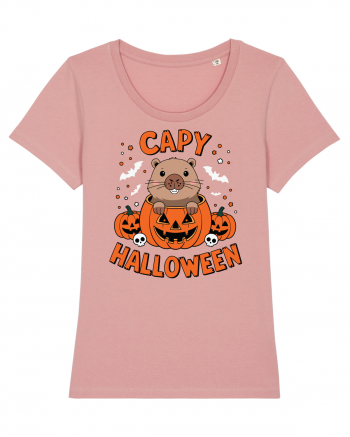 Capy Halloween Capybara Funny Canyon Pink