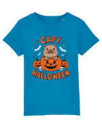 Capy Halloween Capybara Funny Tricou mânecă scurtă  Copii Mini Creator