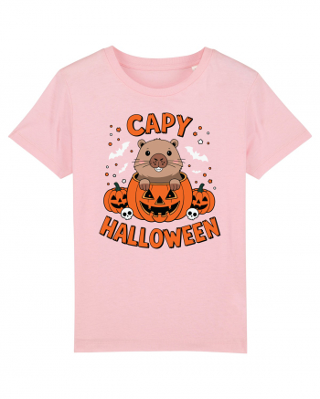 Capy Halloween Capybara Funny Cotton Pink