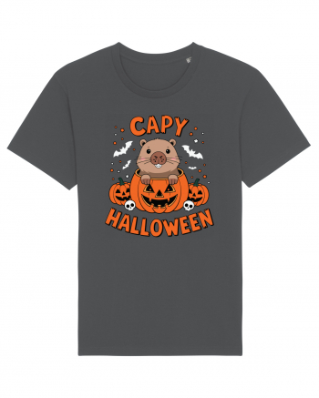 Capy Halloween Capybara Funny Anthracite