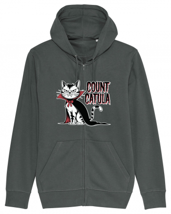 Count Catula Funny Halloween Cat Anthracite