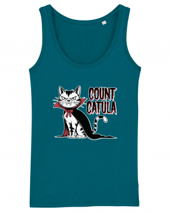 Count Catula Funny Halloween Cat Ocean Depth