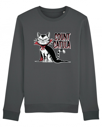 Count Catula Funny Halloween Cat Anthracite