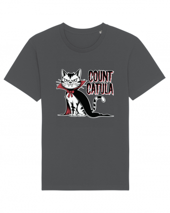 Count Catula Funny Halloween Cat Anthracite