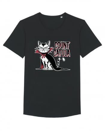 Count Catula Funny Halloween Cat Black