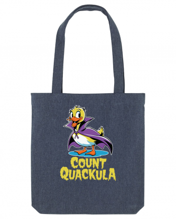 Count Quackula Funny Duck Halloween Midnight Blue