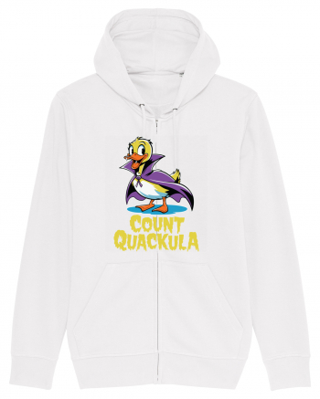 Count Quackula Funny Duck Halloween White