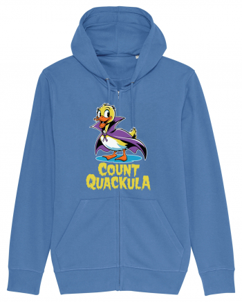 Count Quackula Funny Duck Halloween Bright Blue