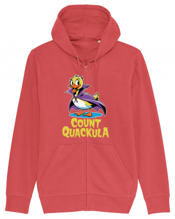 Count Quackula Funny Duck Halloween Carmine Red