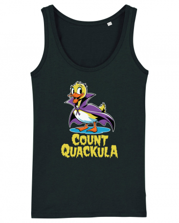 Count Quackula Funny Duck Halloween Black