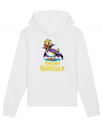 Count Quackula Funny Duck Halloween White