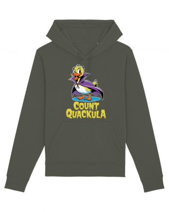 Count Quackula Funny Duck Halloween Khaki