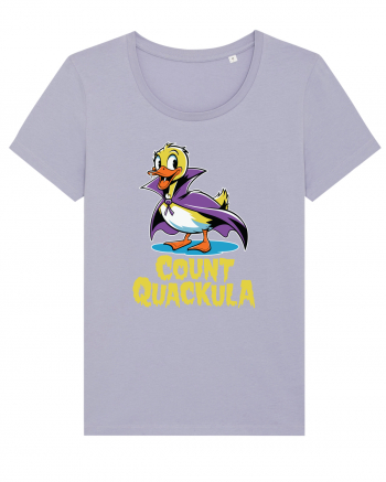 Count Quackula Funny Duck Halloween Lavender