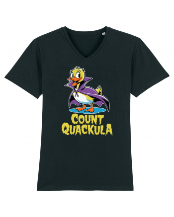 Count Quackula Funny Duck Halloween Black