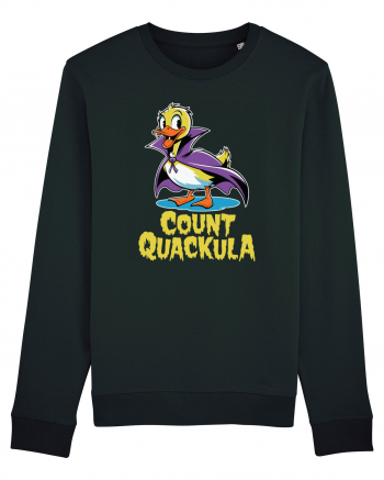 Count Quackula Funny Duck Halloween Black