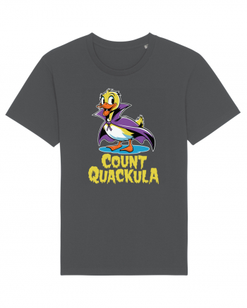 Count Quackula Funny Duck Halloween Anthracite