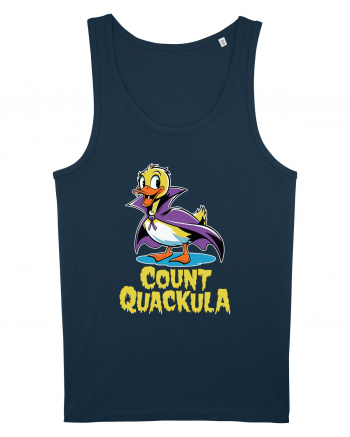 Count Quackula Funny Duck Halloween Navy