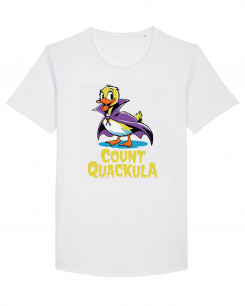 Count Quackula Funny Duck Halloween White