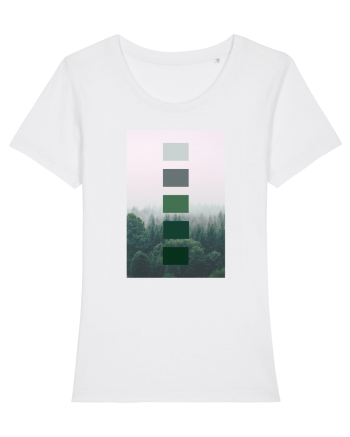 Green Forest White