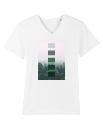 Green Forest White