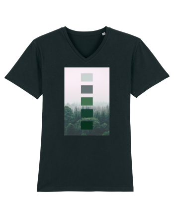 Green Forest Black
